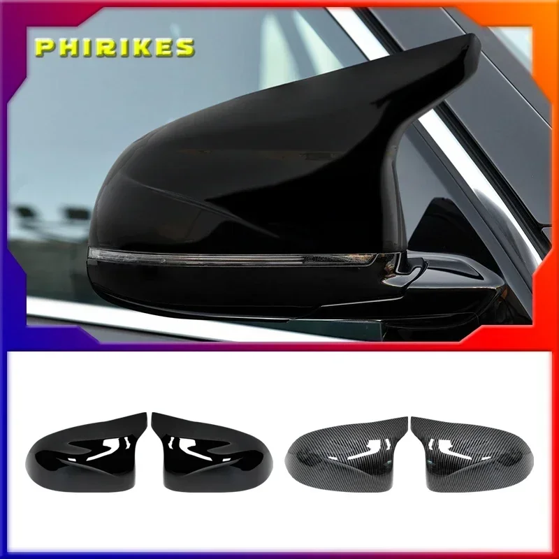 

Для BMW F25 X3 F26 X4 F15 X5 F16 X6 2014 2015-2018: Заменяемые накладки на зеркала из карбона в стиле Look