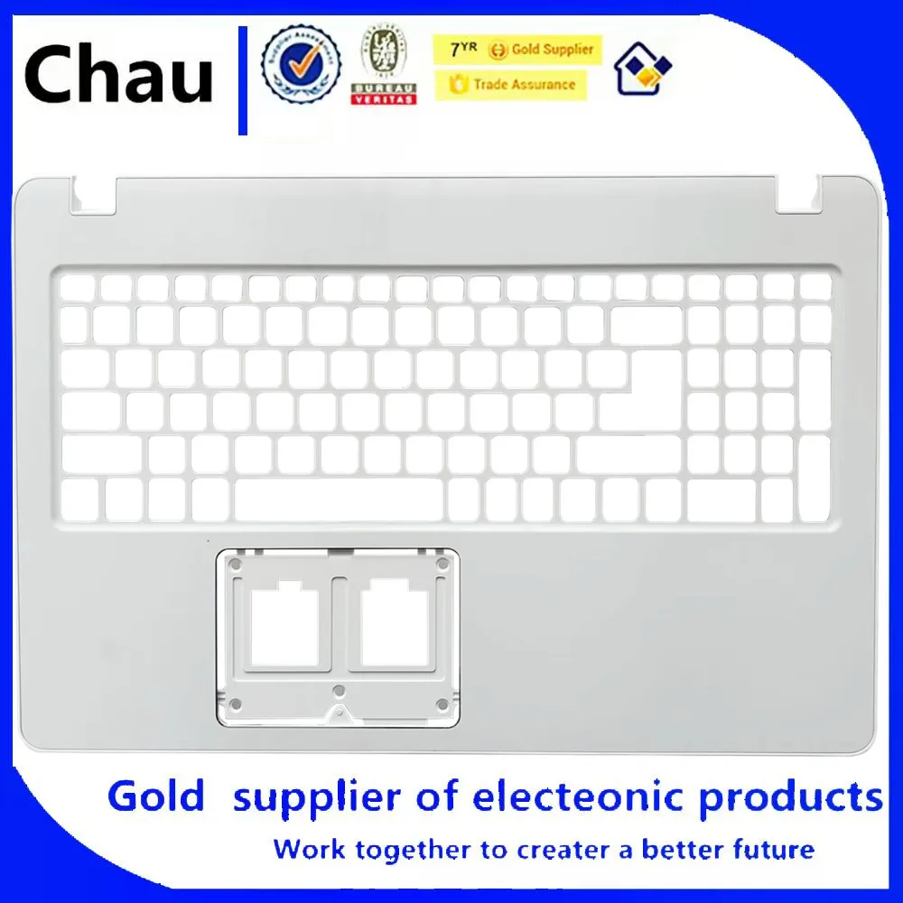 

New For Chau F5-573 F5-573G N16Q2 Laptop Upper Case Palmrest Cover White