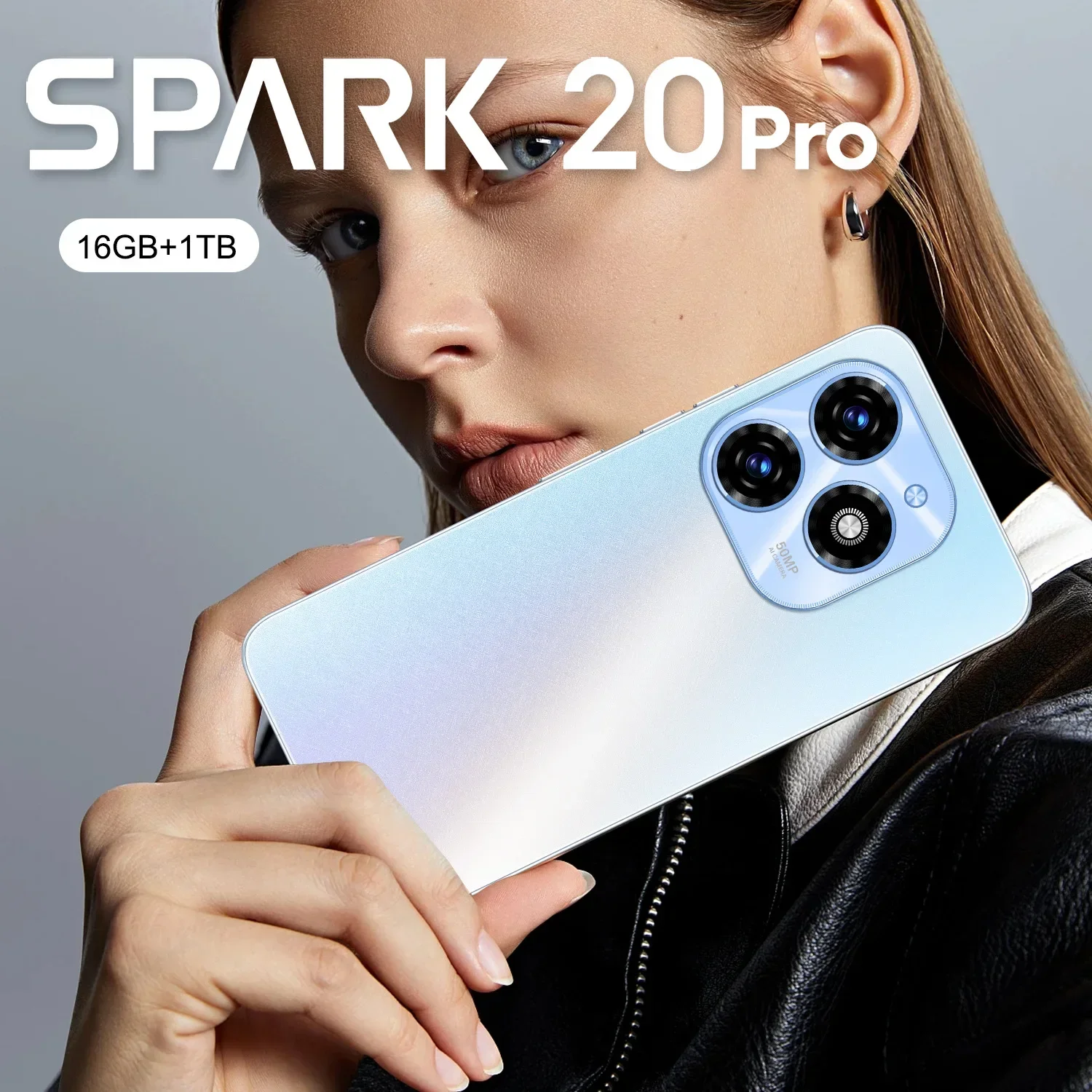 Hot Selling Mobile Phone Spark20 Pro All-In-One Large Screen Hd Android Versão Global Smartphone Cheap Portable Phone S22ultra