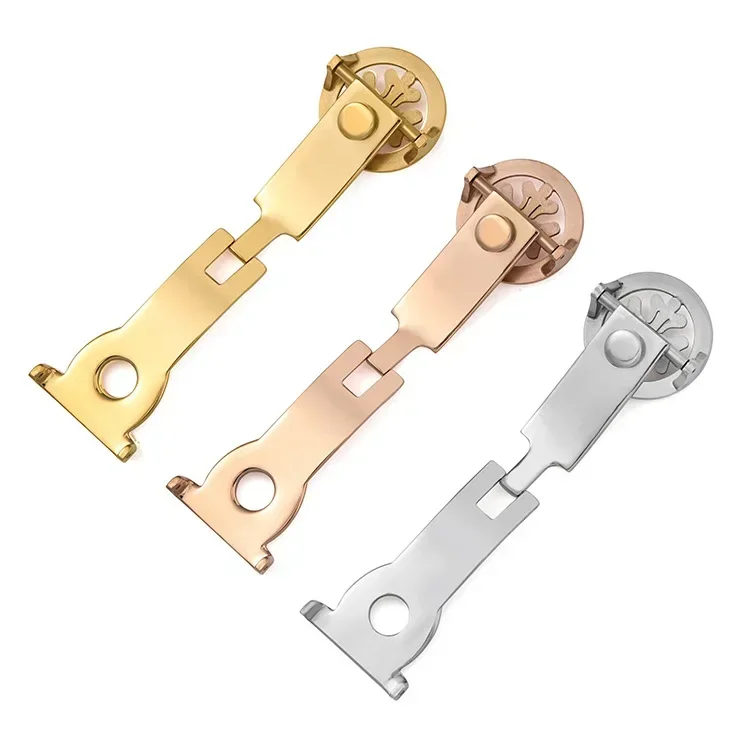 مشبك ساعة من الفولاذ المقاوم للصدأ ، إبزيم سوار ساعة ، PP Patek Patek ، 16 من 50 من 20 من 50 50 50