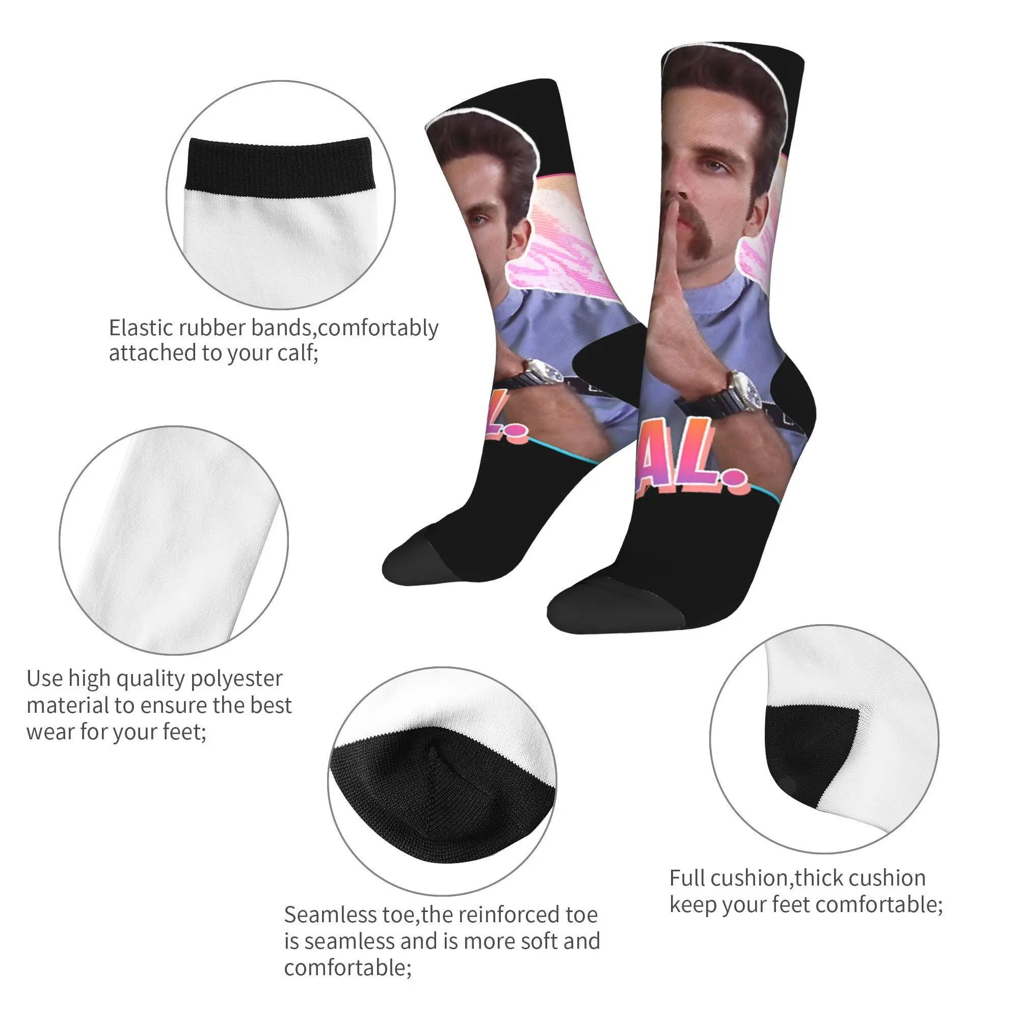 Happy Gilmore Movie Sokken Koreaanse Kousen Herfst Antislip Paar Sokken Comfortabel Ontwerp Skateboard Sokken