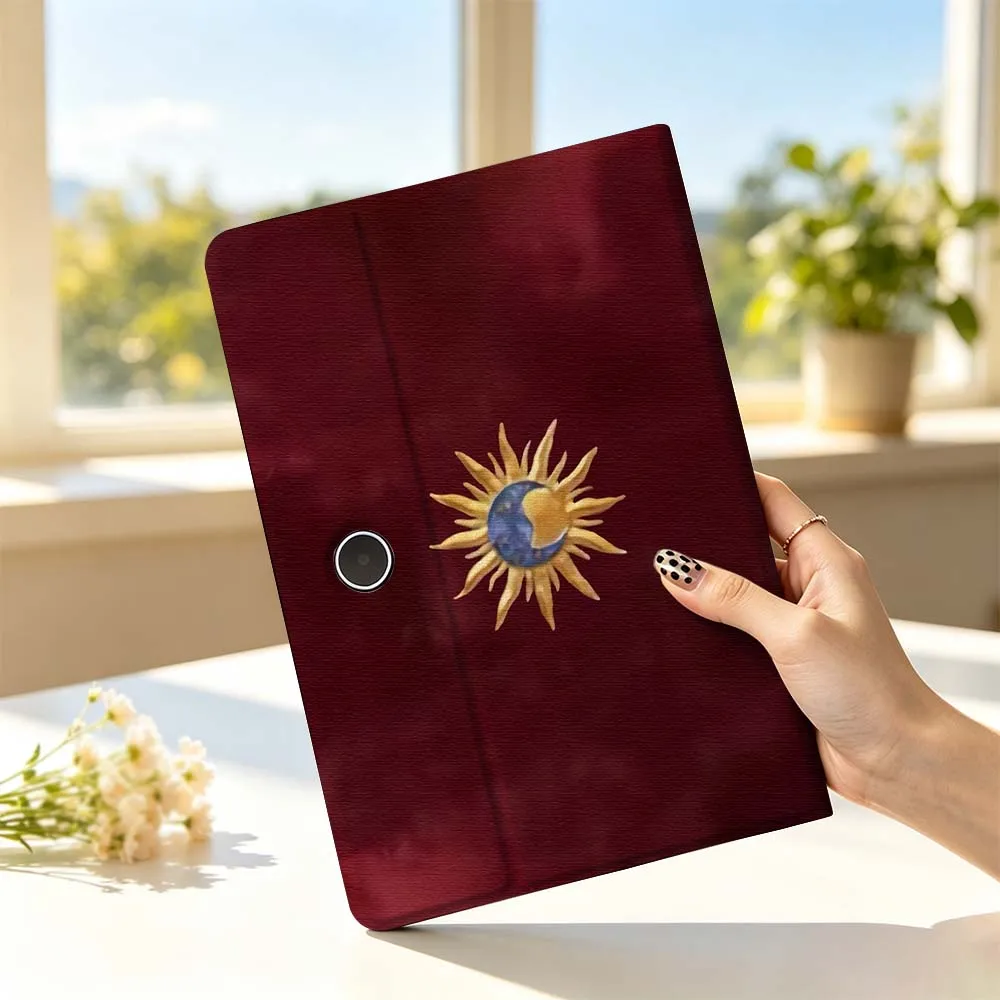 

Moon and Sun Soft For OPPO VIVO IQOO OnePlus Realme Pad 3 Pro 13 12.1 11.61 11.4 10.36 11 inch Tablet Case