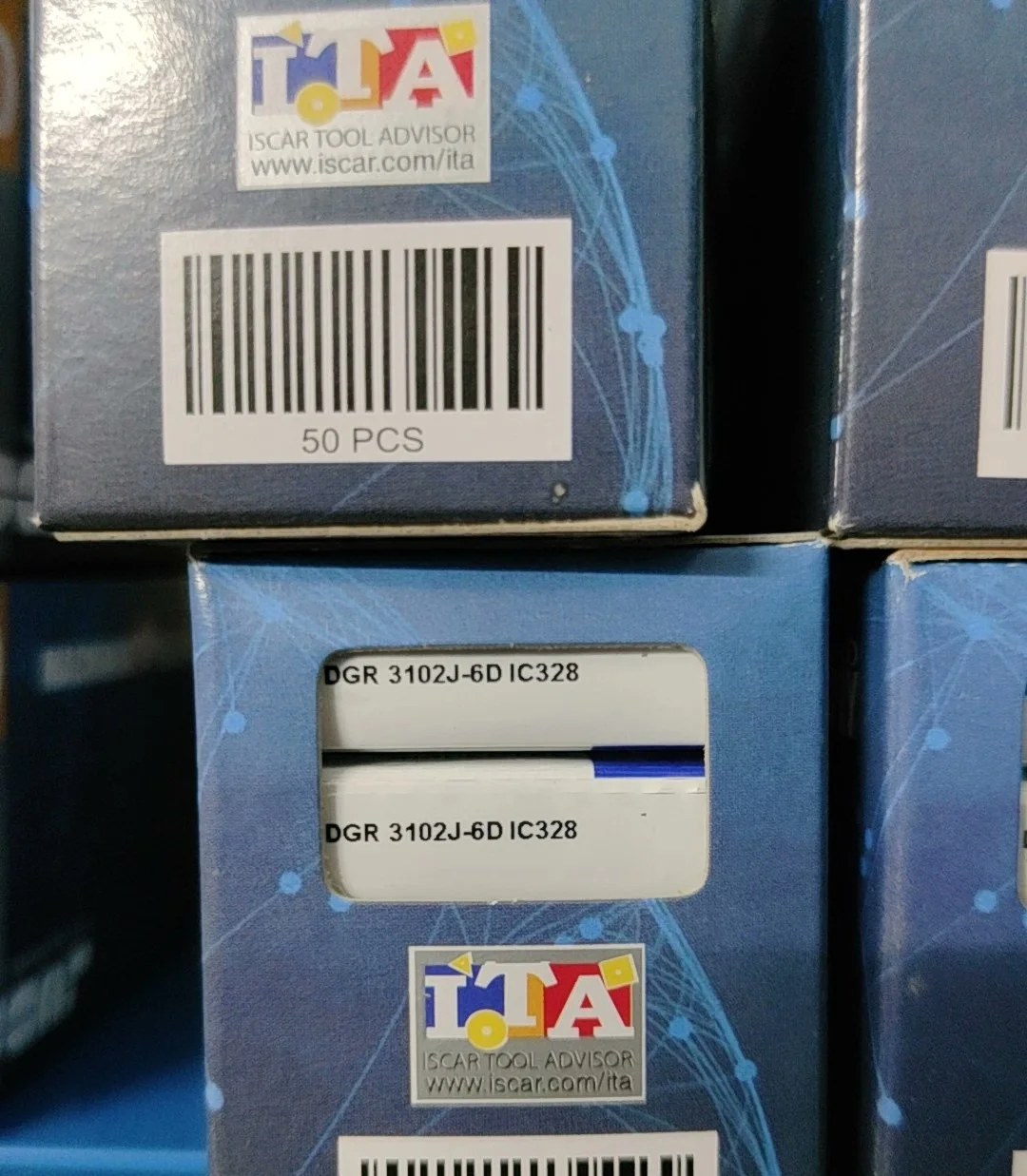 

Hard alloy cutting blades DGR3102J-6D IC908