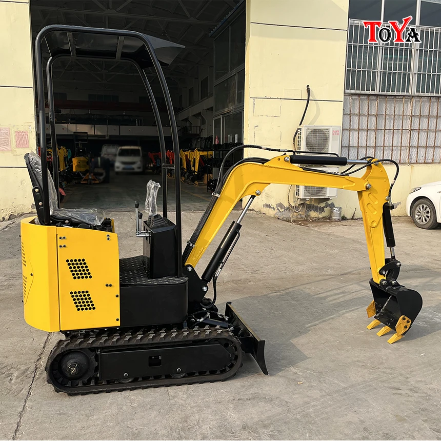 1000kg 1 Ton Mini Excavator Small Digger Loader Bagger With Competitive With Thumb Bucket Mini-excavator Sale customized