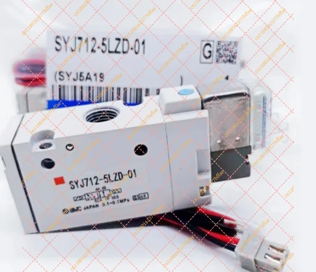 5/2 Way Pneumatic Solenoid Valve 24V DC Single Coil G1/8 Thread Compact Manifold Mount