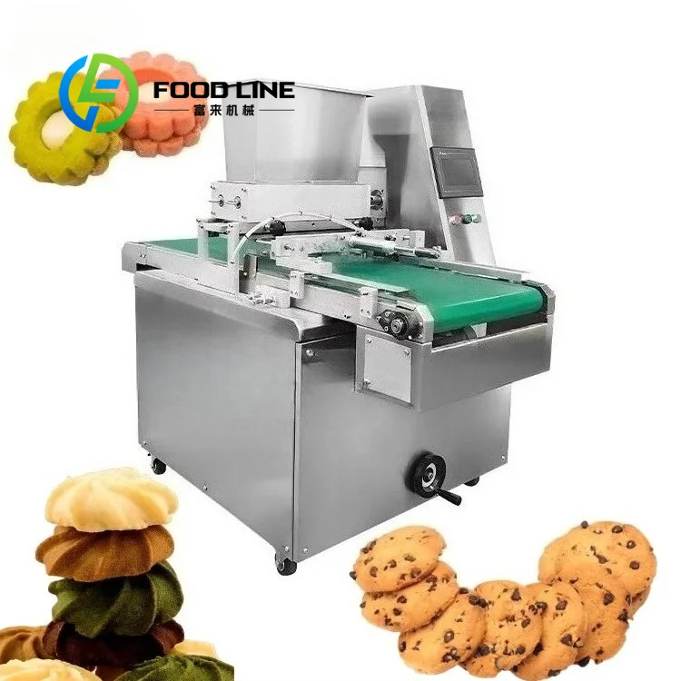 Automatic Cookie Depositor Sealed Dough Storage Chamber Prevents Surface Crusting During Long Uninterrupted Production Cycles