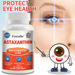 Pure Astaxanthin Supplement (Max Strength 10 Mg) - Antioxidant - Promotes Eye, Joint, Skin and Heart Health