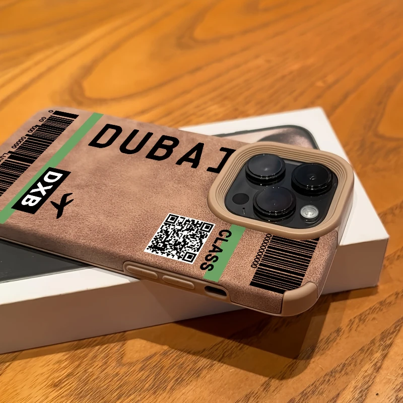Dubai Ticket Design Patroon Te - Phone Cases Dubai recensie en prijs