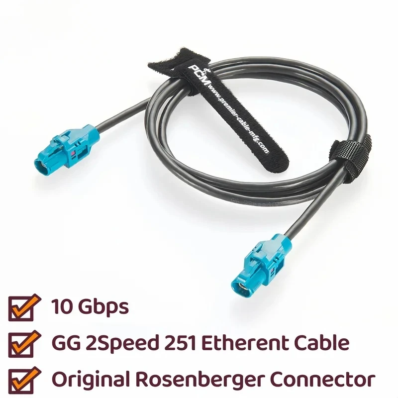

Original Rosenberger E6K10A-1CAZ5-Z H-MTD Vehicle Automotive Ethernet Cable Assembly 100/1000BASE-T1 HMTD Cable LCA-101-1000-Z-Z