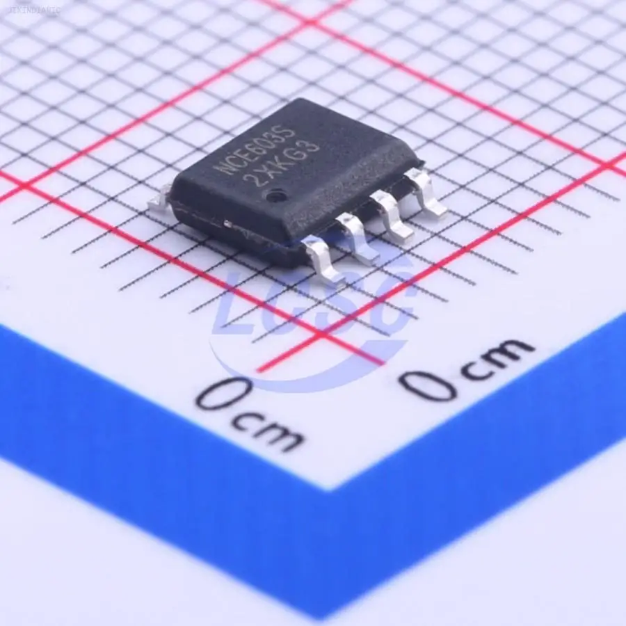 1PCS NCE603S 60V 26mΩ@10V,6A 2W 1.6V@250uA 1 N-Channel + 1 P-Channel SOP-8 MOSFETs ROHS