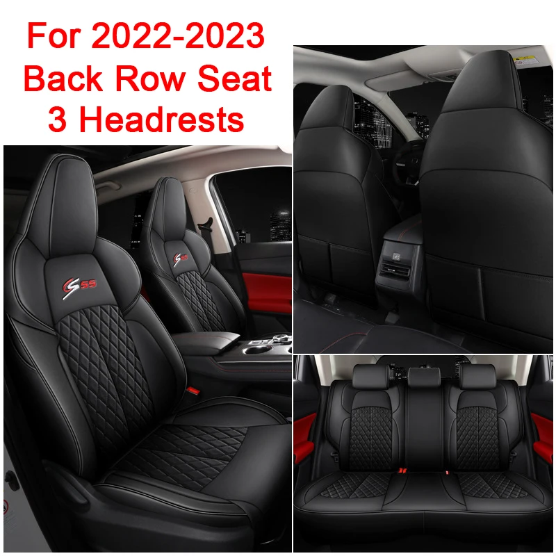 Custom Car Seat Covers 5 seats For Changan CS55 PLUS 2022 2023 Full Covered Car Seat Protective Cover Interior Accessories