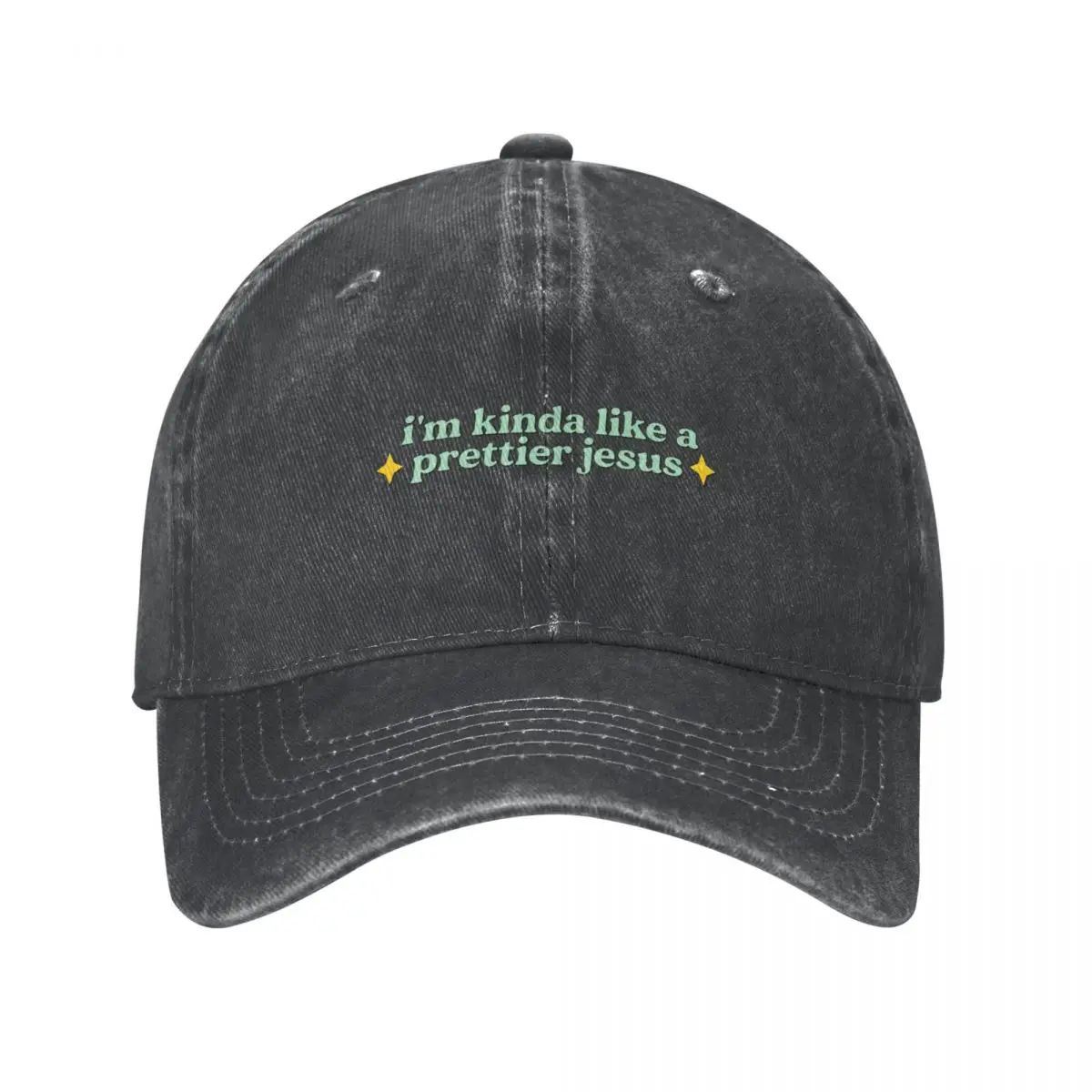 i'm kinda like a prettier jesus Cowboy Hat Luxury Hat Designer Hat Women's Golf Clothing Men's