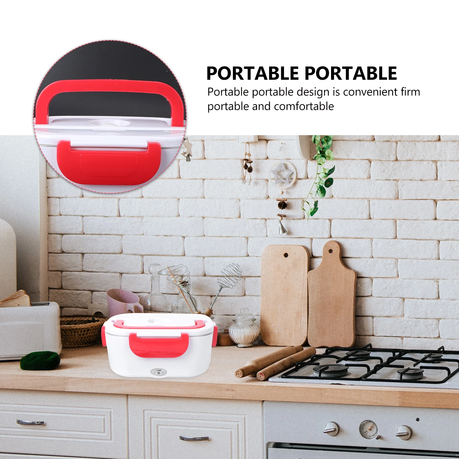 

Food Container Electric Lunch Box Heater for Car Food-Grade Warmer Steel Lunchbox