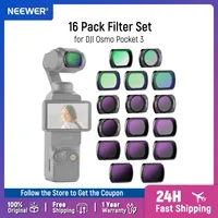NEEWER Juego de filtros ND para DJI Osmo Pocket 3 ND8 ND16 ND32 ND64 ND128 ND256 ND1000 ND8/PL ND16/PL ND32/PL ND64/PL