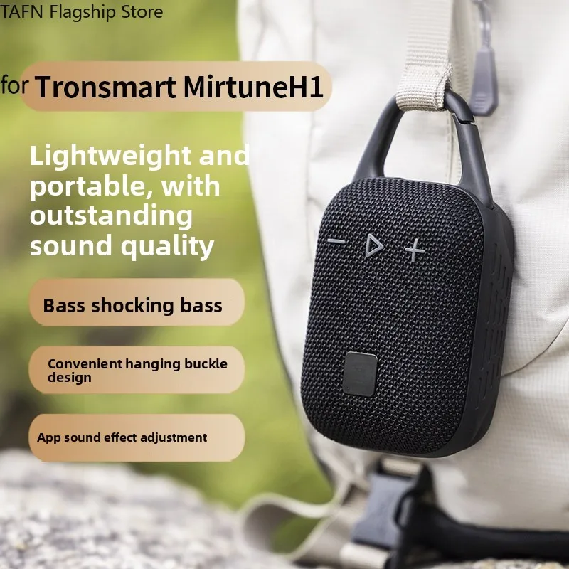TAFN para Altavoz Bluetooth Tronsmart Mirtune H1, Mini Altavoz Inalámbrico Portátil para Exteriores, Accesorios de Audio con Woofer