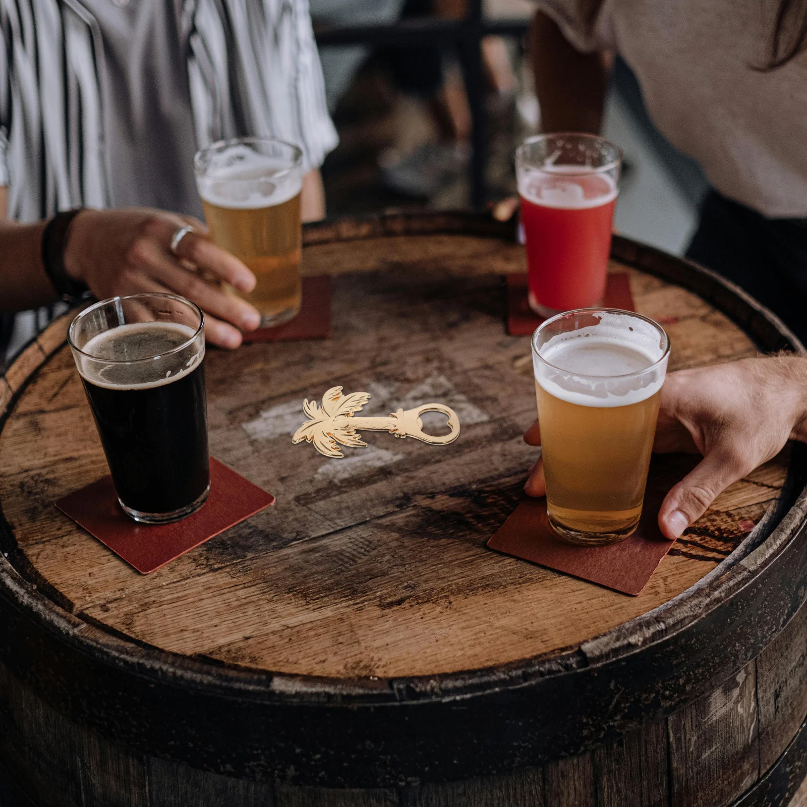 

Открывалка для бутылок из цинкового сплава, металлический инструмент для открытия бутылок пива, декоративная вечеринка, кемпинговый бар, принадлежности для удаления крышки соды, открытый