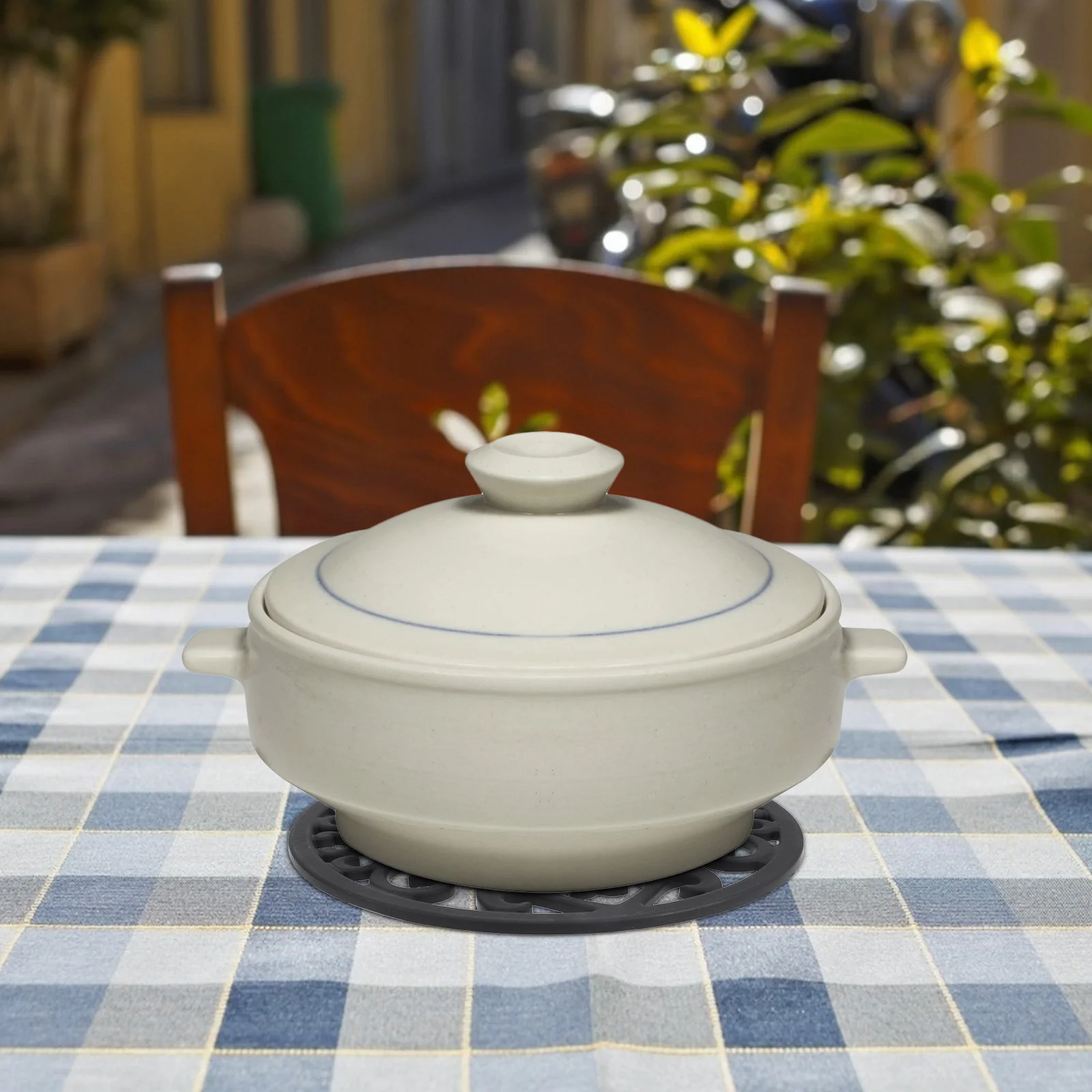 

3pcs Silicone Heat Insulation Pad Hollow Design Kitchen Countertop Protector Dish Mat For Hot Pans Cups Coffee Mugs Pot