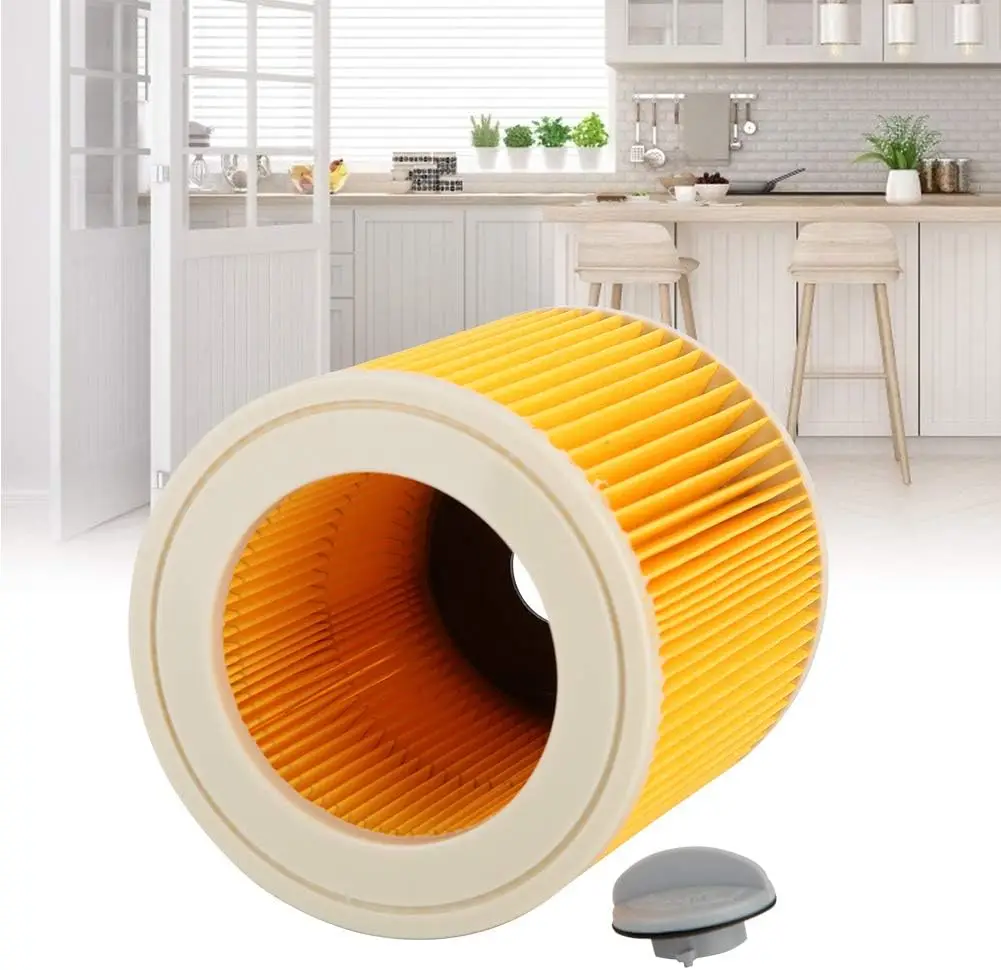 Cartridge Filter Karcher Wd3 Air Filter for A2004 A2054 A2204 A2656 WD2. 250 WD3.200 WD3.300 Wet/Dry Vacuum Cleaner Part