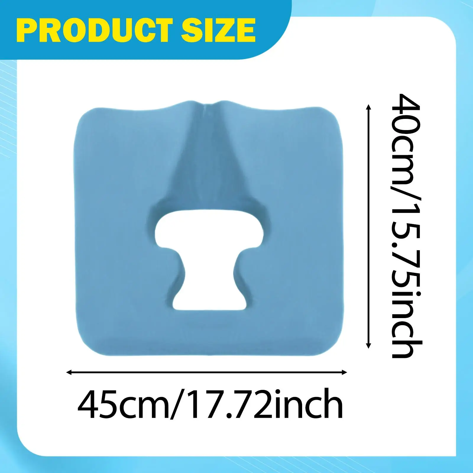 Bed Sore Cushion Multipurpose Lightweight Comfortable Tailbone Cushion Seat Pad Butt Cushion for Men Women Office Chair Seniors