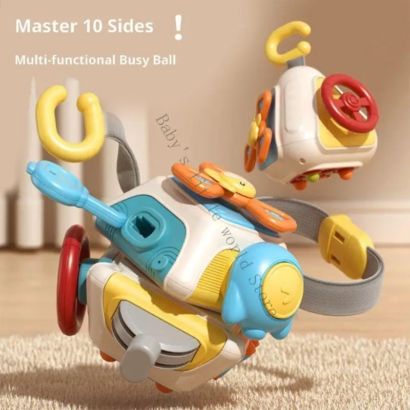 Bola desenvolvimento habilidade motora sensorial para bebês 0-3 anos superfícies texturizadas fácil agarrar brinquedo