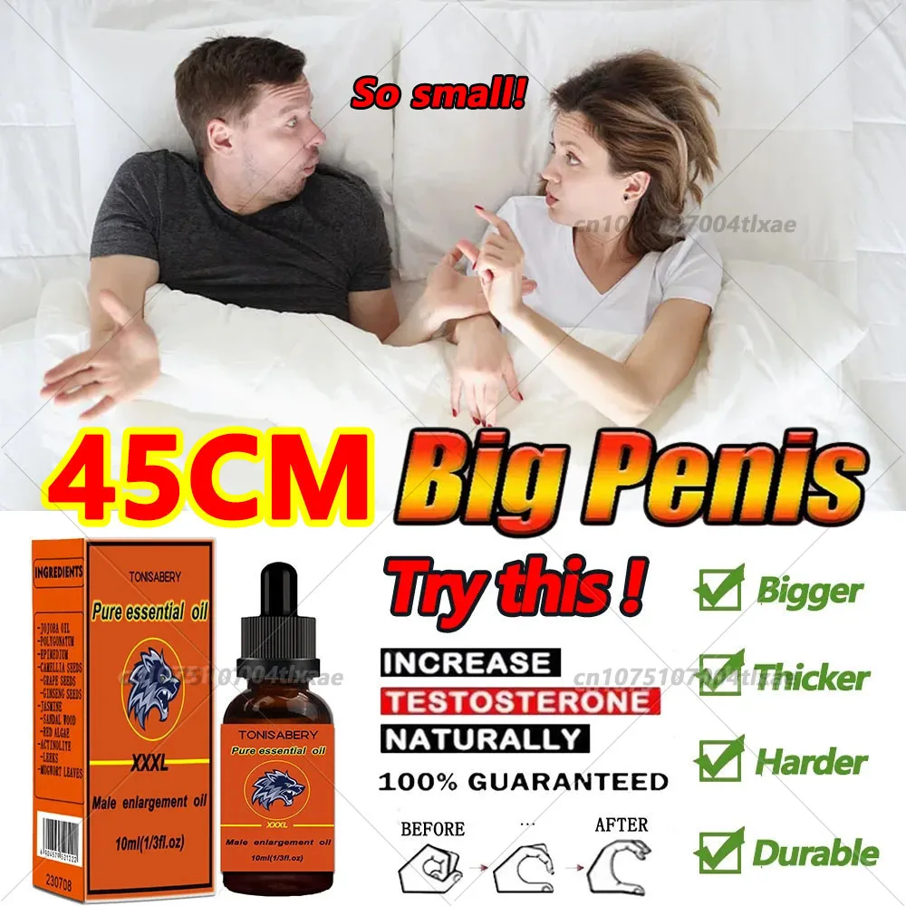 

Penis Permanent Thickening Growth Man Massage Enlargement Oils Cock Erection Enhance Big Dick Enlarge Liquid Men XXL Enlargement