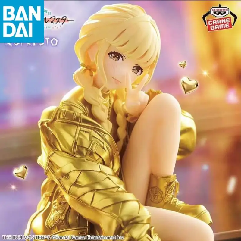 

Подлинная фигурка Bandai Namco Banpresto Gakuen Idolmaster Kotone Fujita-очаровательная поза, нераспечатанная модель игрушки в подарок на складе, ПВХ