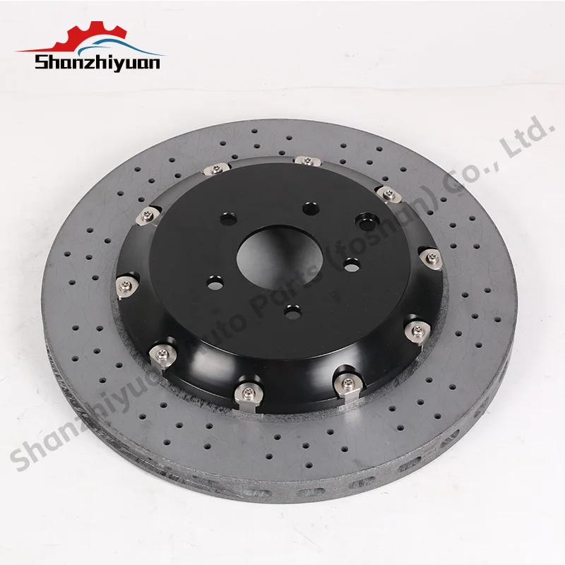 High Performance Carbon Ceramic Disc Rotor Upgrade Brake Caliper Kit For Tesla model Y S Hatchback 3 X 70D