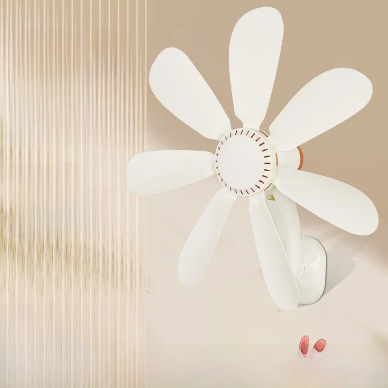 

Portable Clip-On Fan Kitchen Office Student Bedroom Wall Mounted Summer Cooling Fan Household Bathroom ABEYINUOR