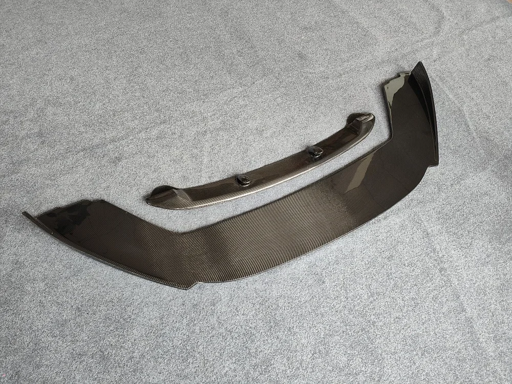 For 2009-2014 For Ferrari California Upgraded Carbon Fiber Front Bumper Body Kit Includes Lip Diffuser and Front Lip！
