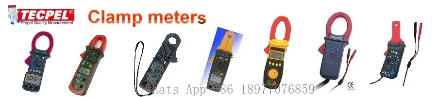 DCM-043 AC/DC braçadeira multímetro Dmm corrente ligada