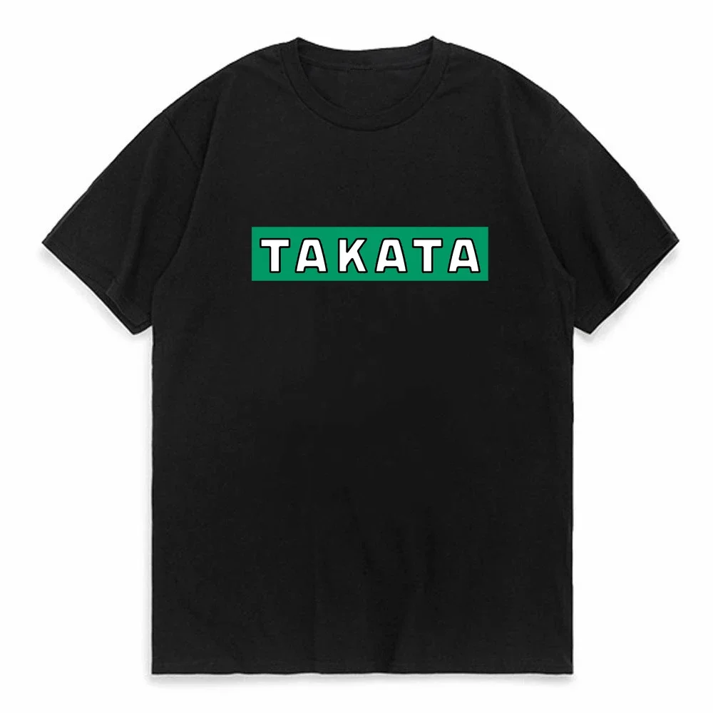 Summer Takata Racing T Shirt Tshirts Men Fashion Short Sleeve Cotton O-neck Takata T-shirt cool Summer Short Sleeve Top Tee