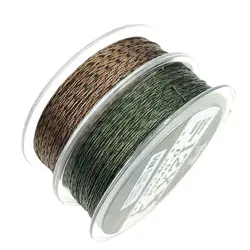 12 Stands 50 M Carp Fishing Soft HookLink Uncoated Braid Line For Hair Rig More Smoothly Lead Free Leader Leadcore Hook Link