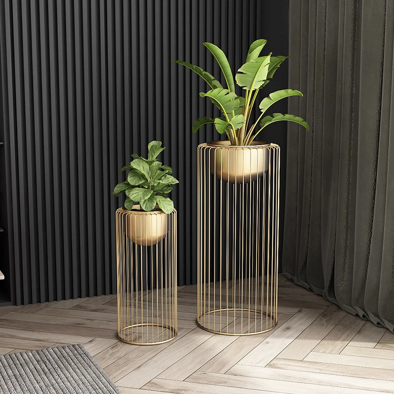 Nordic Iron Plant Stand Free-Standing Flower Pot Organizer Sturdy  Multi-Functional Rack for Balcony Green Plant Display - AliExpress 1503