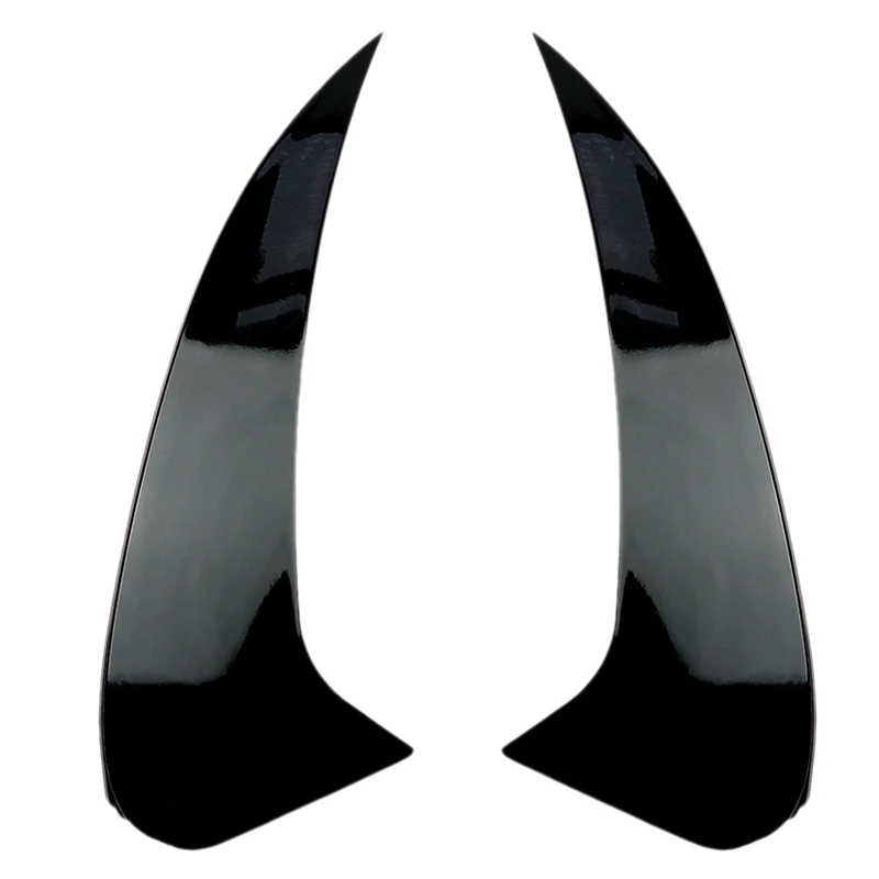 Car Black Rear Bumper Splitters Fins Frame Trim For Mercedes Benz CLS Class C257 CLS350 CLS450 2018-2020