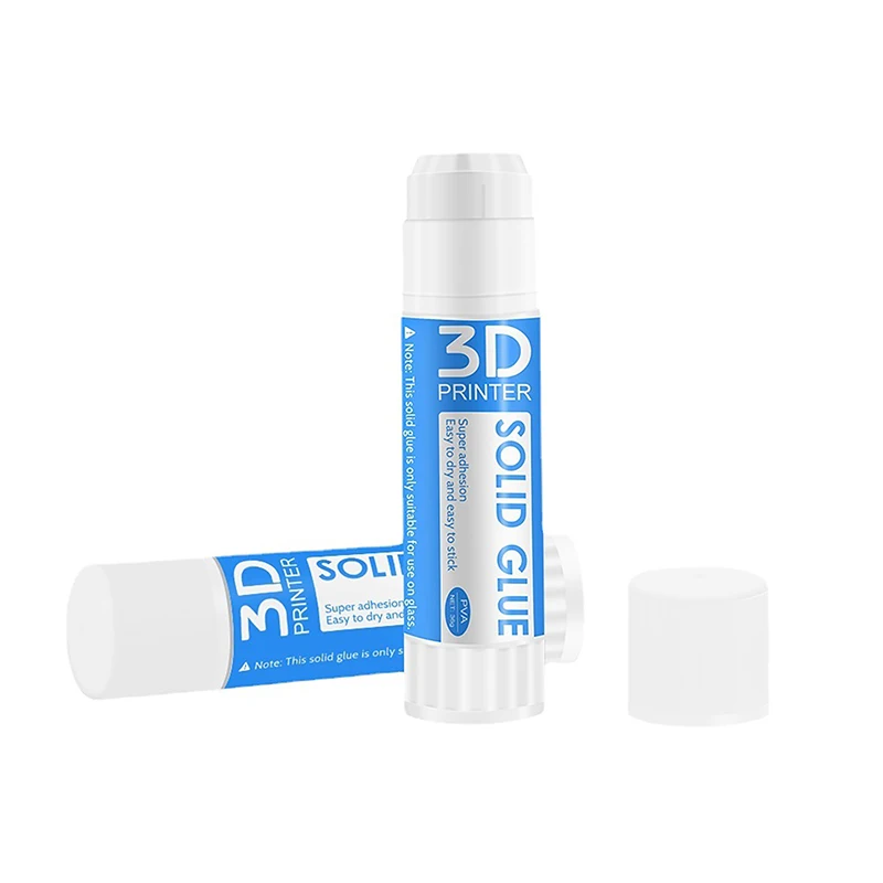 1Pc Glue Stick Solid Adhesive For 3D Printer Hot Bed Glass Textured Paper Solid Glue Water-Soluble PVA Glue Stick Accessories