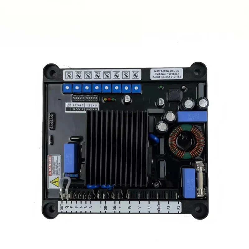 Engine Generator Accessories AVR Excitation Voltage Regulator Plate AVR M31FA600A