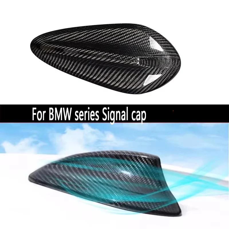 

For BMW 1 2 serie F40 F20 F45 F46 X1 F48 F49 Carbon fiber antenna cover shark fin signal cover decorative cover Upgrade body kit