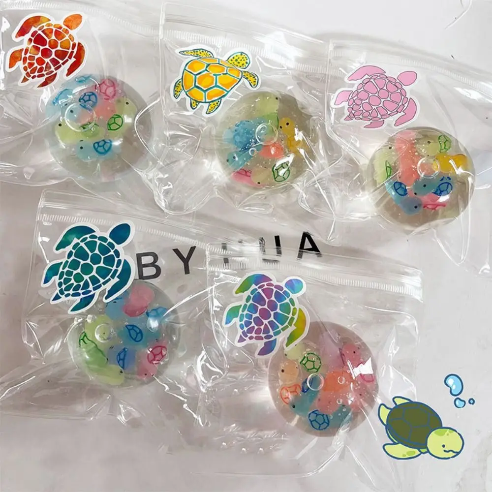 لؤلؤة القرص سلسلة بطيئة الارتفاع لزجة اللؤلؤ السلحفاة الصغيرة محاكاة انتعاش بطيء لعبة اللؤلؤ سوبر لينة مرنة