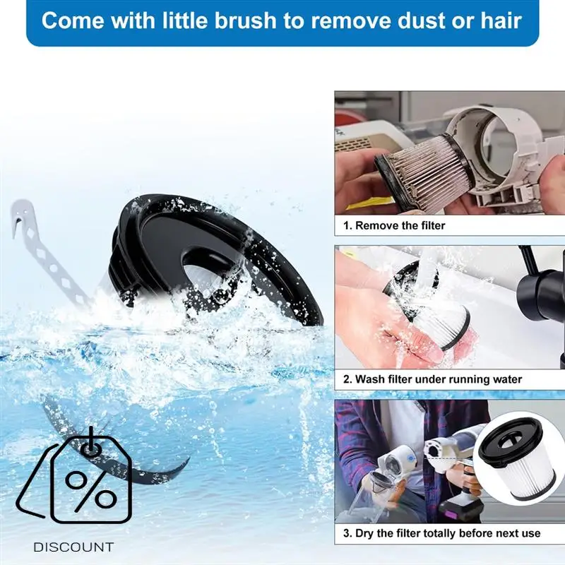 A83G-For Shark اللاسلكي فراغ تصفية استبدال Forshark فراغ تصفية مكنسة كهربائية