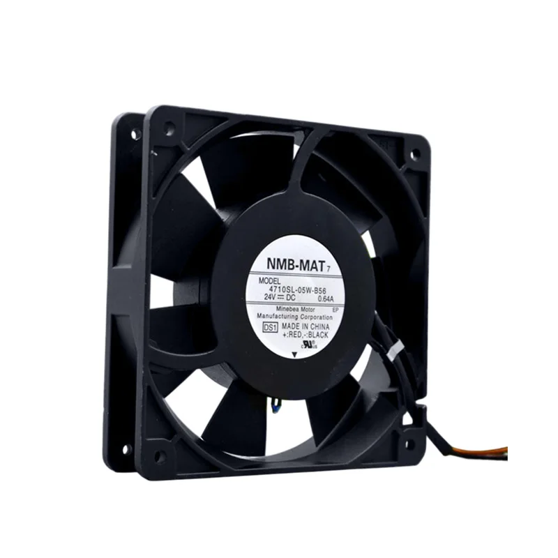 

НОВЫЙ ОРИГИНАЛЬНЫЙ 4710SL-05W-B56 24 В 0,64 А 12025 120*120*25 мм 12 см ОХЛАЖДАЮЩИЙ ВЕНТИЛЯТОР