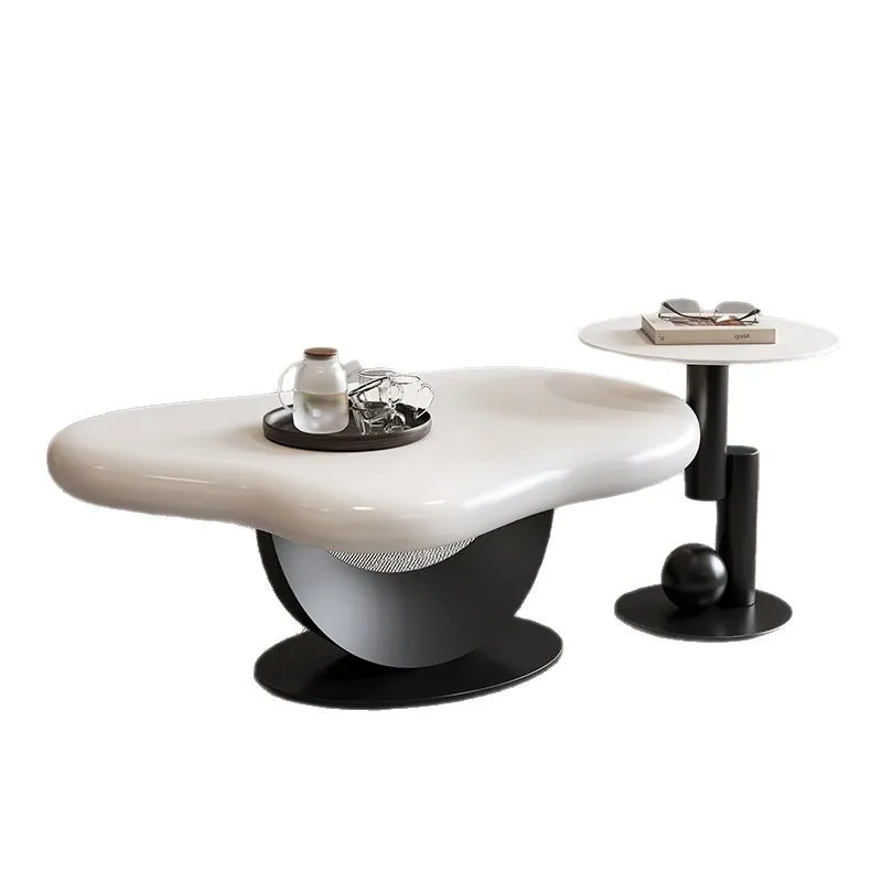 

Новый креативный журнальный столик неправильной формы с облаком, простой журнальный столик для гостиной, дома, небольшой квартиры