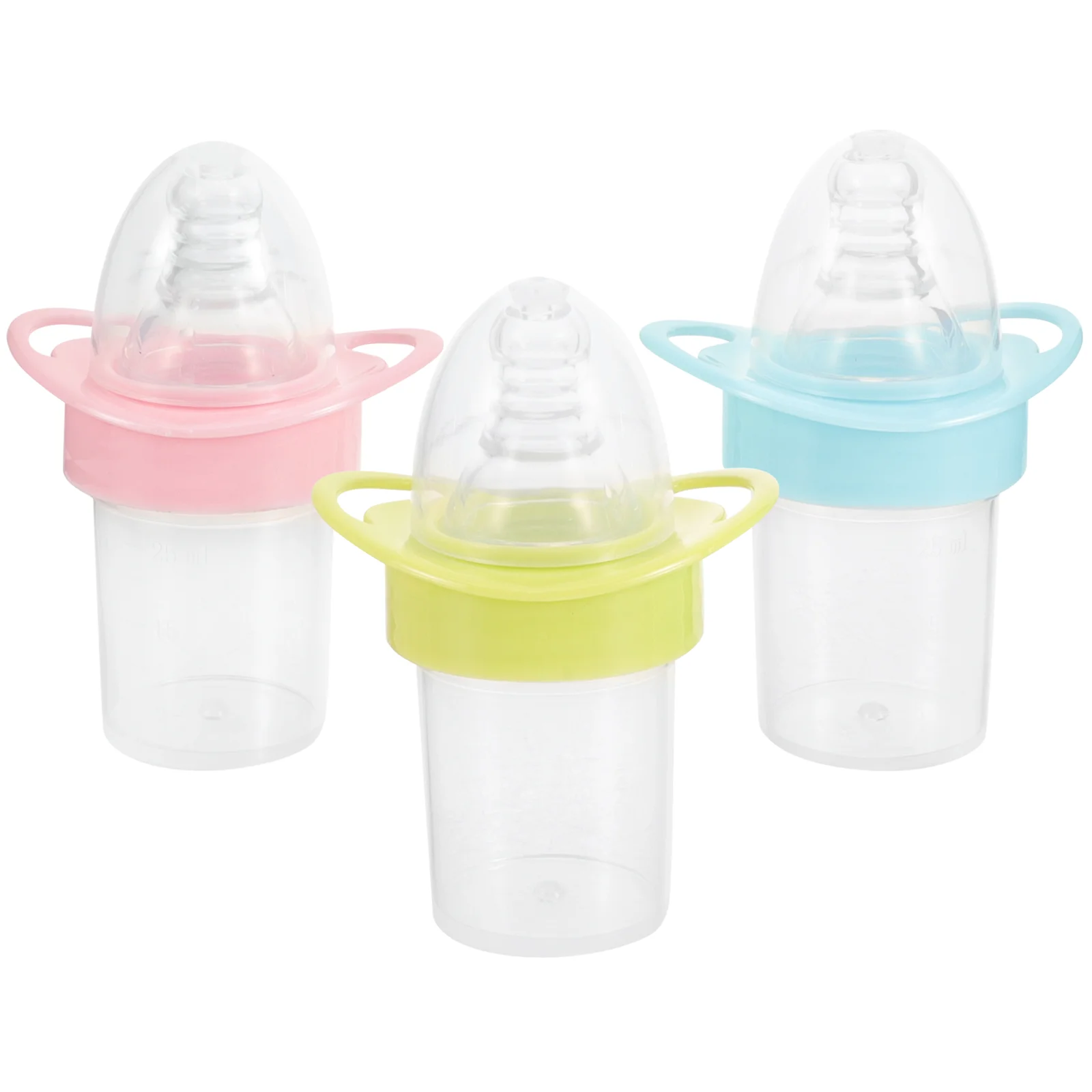 3 Pcs Newborn Baby Viverones for Milk Scale Feeding Modeling Child