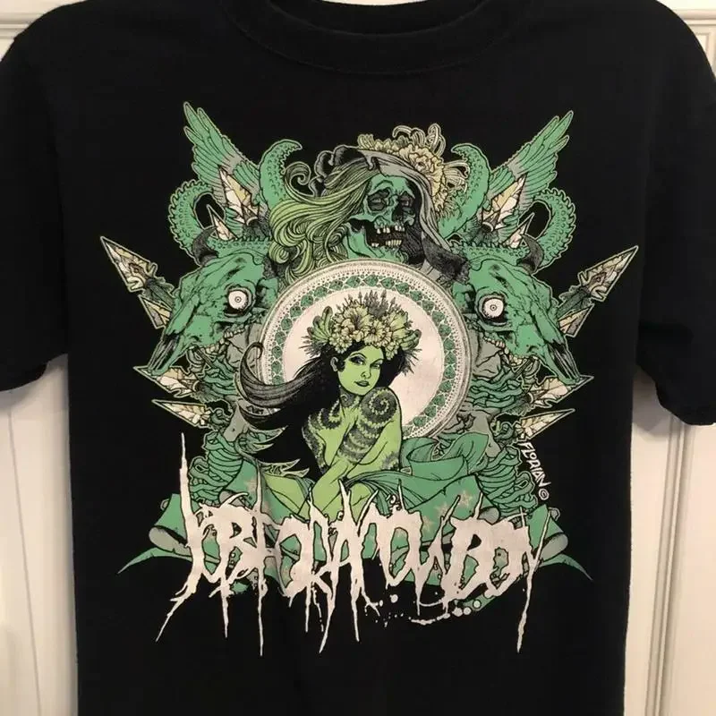 VTG Job for a Cowboy band artwork T shirt short sleeve All sizes NI190