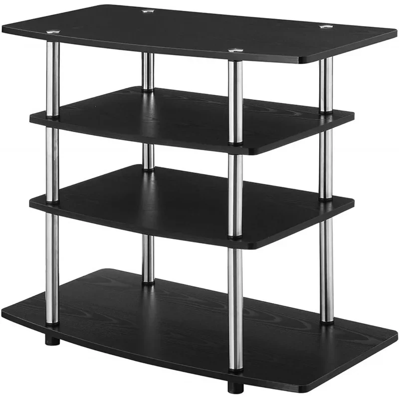Designs2Go-Meuble TV Noir, No Highboy