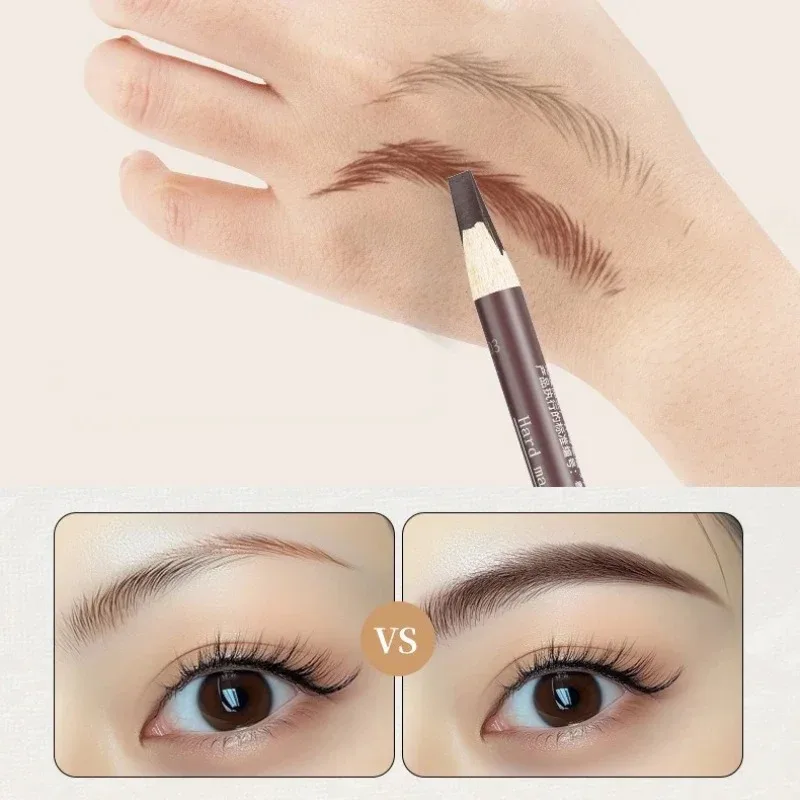 メイクアップ眉ペンシル防水眉毛エンハンサー長期的な眉化粧品タトゥーアートティントメイクアップ眉ペン