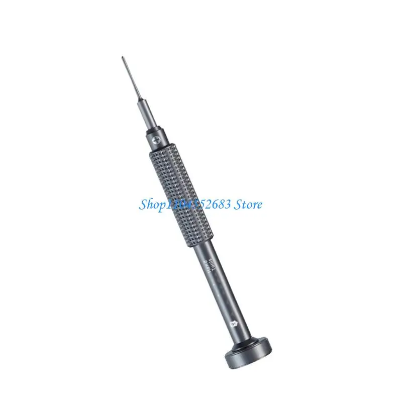 Handheld Repair Screwdriver with Screw Holding Tip and Textured Grip for Phone Watch Repair Tasks