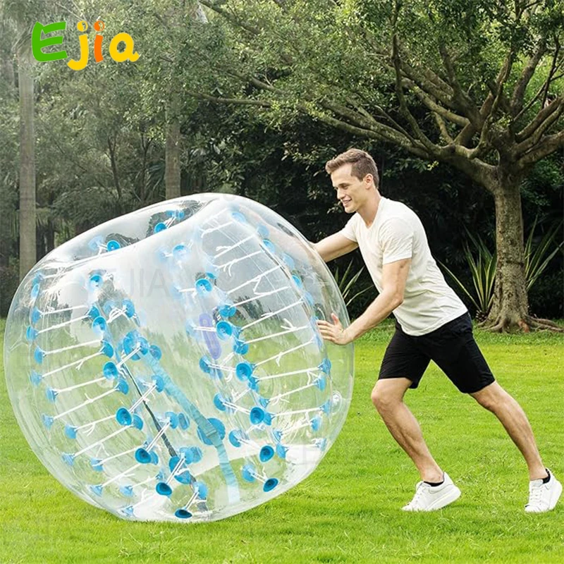 Stock Inflatable Bumper Bubble Soccer Ball, 5FT /4FT-1.5/1.2m Giant Human Hamster Ball Zorb Ball Bubble Football For Adults/Teen