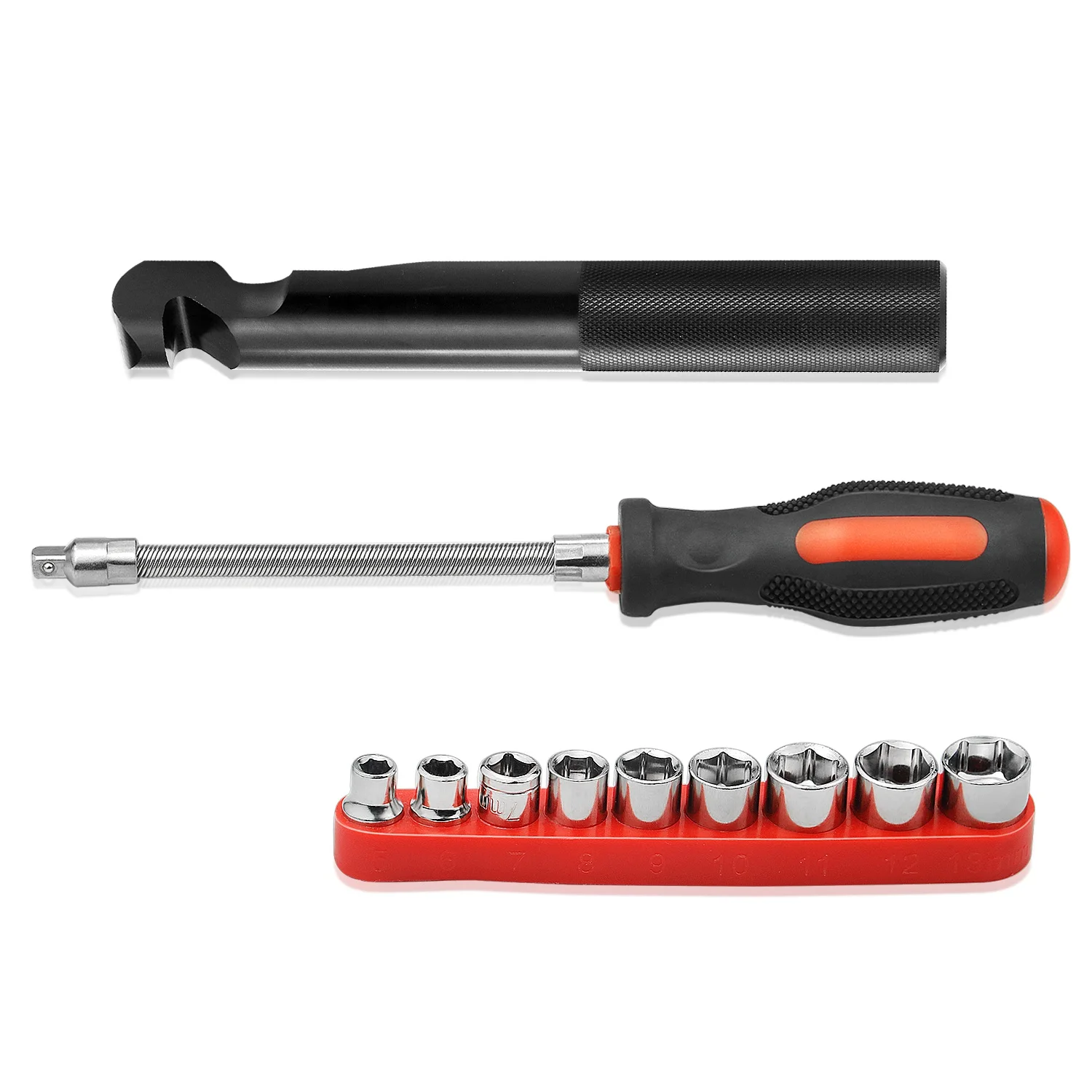 

Belt Changing Tool with Clutch Cover Removal Tool Kit Compatible for Polaris XP/RZR XP4 1000/RZR S 900 - Combo Package