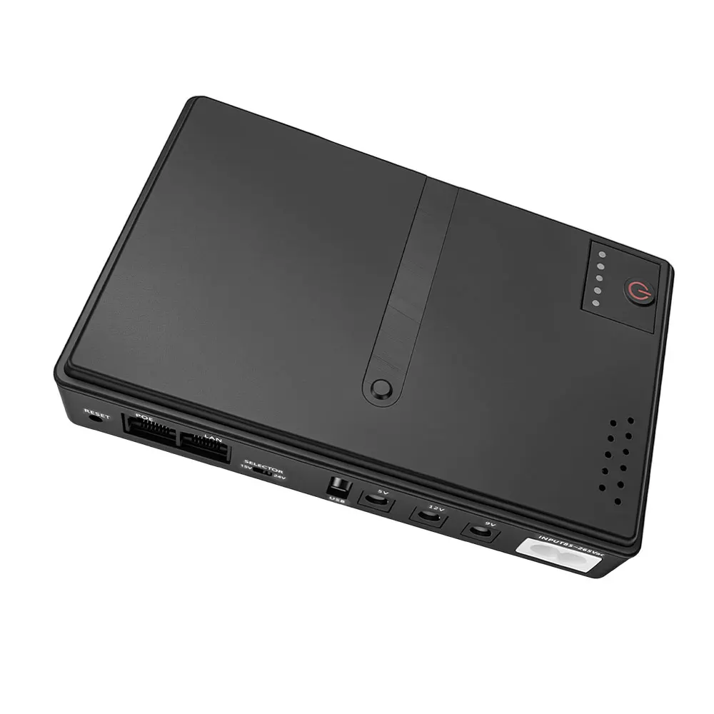 UPS-Batterie-Backup 18W Unterbrechungsfreie Stromversorgung 5V 9V 12V Router Optischer Cat Eingebauter Adapter Zuverlässige Notstromversorgung – Detail 13