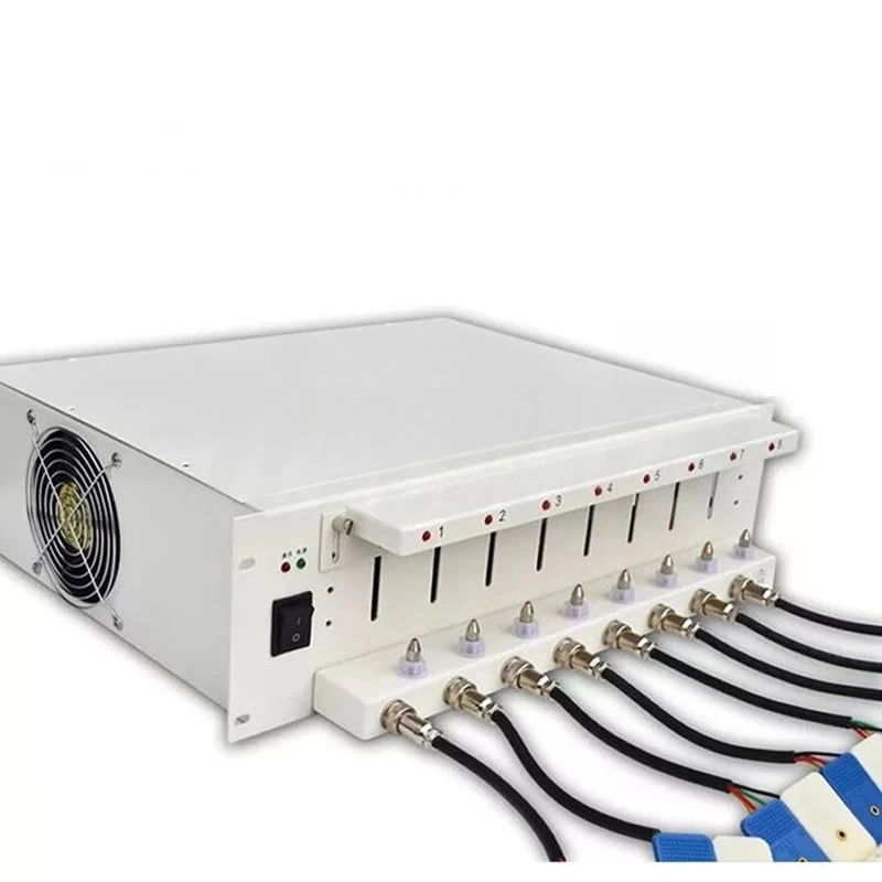 

5V20A 8-канальный тестер емкости аккумулятора 18650 Детектор полимерной литиевой батареи Стареющий заряд и разрядный шкаф